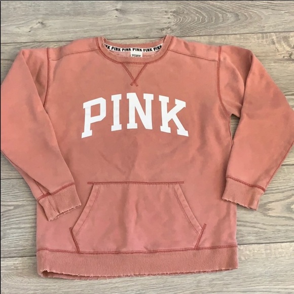 PINK Crewneck Sweatshirt Size XS - Picture 2 of 3